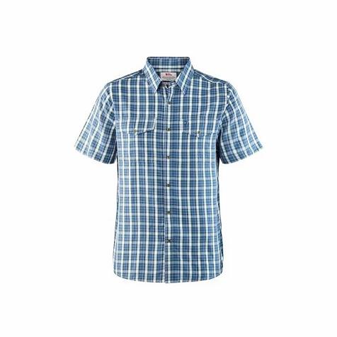 Fjallraven Men Abisko Shirts Blue PH49711 Philippines